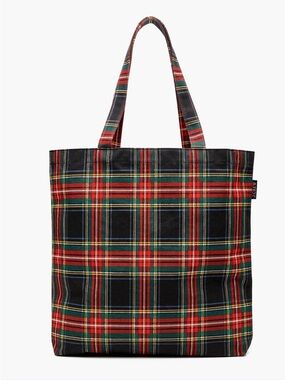 J.Crew Stewart Tartan Plaid Reusable Everyday Tote Bag NEW